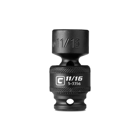 Capri Tools 3/8 in Drive 11/16 in Universal Impact Socket 5-3356